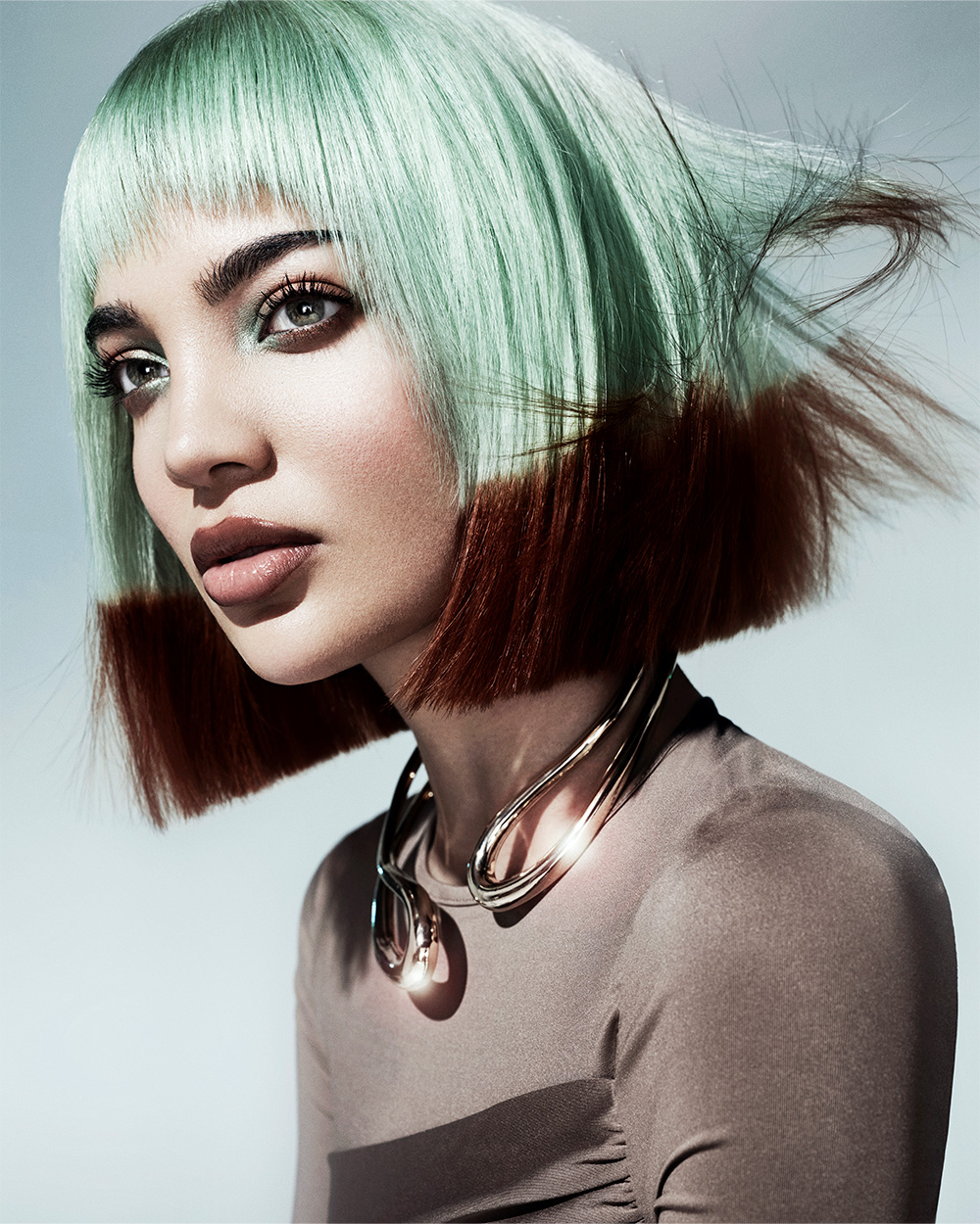 Two-Tone Bob - Simon Houston and Tori Smyth - BHA Northern Ireland Hairdresser of the Year 2026 Finalist Collection